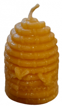 Bienenkorbkerze groß